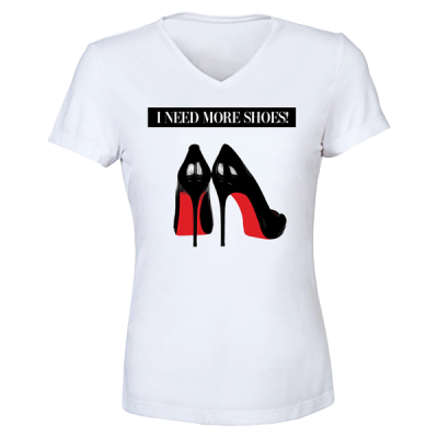 Carra I Need More Shoes дамска тениска